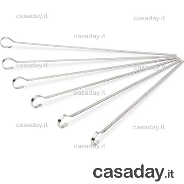 SPIEDINI INOX CM.35 PZ.6  8719 svanera