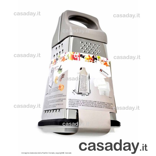 GRATTUGIA 4 FACCE JUMBO 9612 svanera