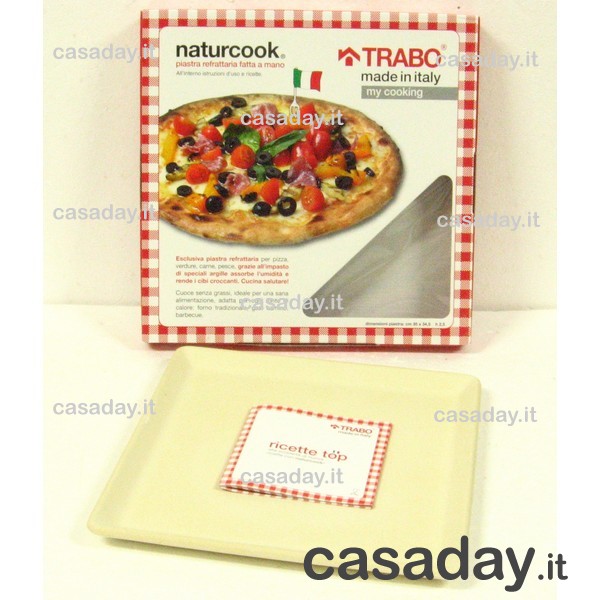 TEGLIA PIZZA REFRATTARIA 38X30 