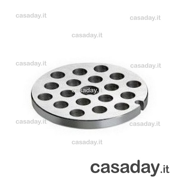 PIASTRA X TRITACARNE INOX 8F10 tre spade