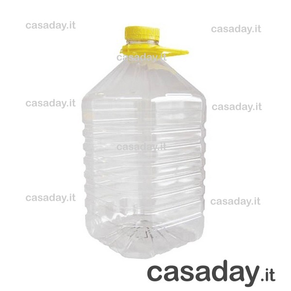 BOCCIONE PLASTICA PET LT.5 TAP.GIALLO 